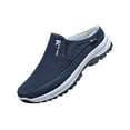 thumbnail image 2 of EKVAHL Men's Slip On Backless Mule Walking Shoes, Arch Support Lightweight Breathable Sneakers, Non-Slip Cushioned Outdoor Slide Shoes, 2 of 4