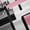Pink, variant on Castle Fairy Rectangle Black Out Curtains,Geometric Curtains Pack of 2 (42x63 Each)