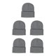 thumbnail image 1 of Gorro de punto Multifuncional Qarigey Gris oscuro CBP267460, 1 of 4