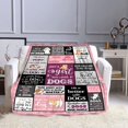 thumbnail image 3 of Dog Mom Gifts for Women, Dog Lovers Gifts for Women, 50x60 Inch Dog Mom Blankets, Dog Lover Blanket, Birthday Christmas Graduation Gifts for Dog Owner, 3 of 6