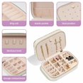 Christmas Jewelry Box for Women Girl Wife, PU Leather Jewelry Organizer