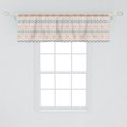 thumbnail image 2 of Ambesonne Geometric Window Valance, Tribal Culture Native, 54" X 18", Multicolor, 2 of 3