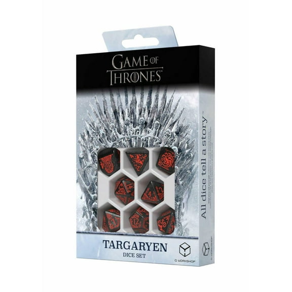 Game of Thrones RPG Dice Set: Targaryen