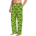 thumbnail image 5 of Cauagu Frogs Mens Pajama Pants Sleep & Lounge Pants,PJ Bottoms with Pockets-Small, 5 of 7