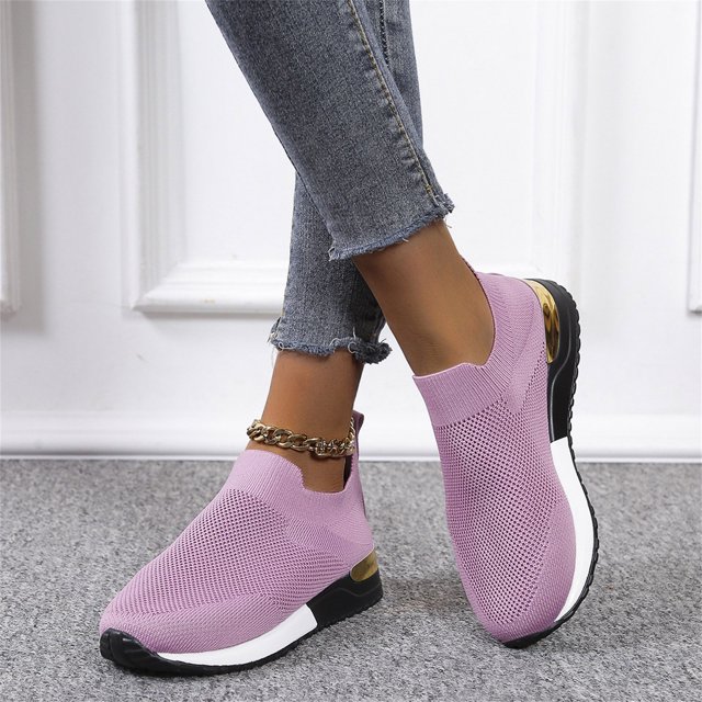 Sandalias de tela elástica de gran tamaño para mujer, zapatos deportivos casuales cómodos de verano Wmkox8yii ahfdhkah353