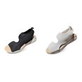 thumbnail image 1 of (2-Pack) Rinsvye Womens Summer Cloth Breathable Toe Open Comfortable Thick Sole Shoes Women Clothing Summer, 1 of 9