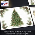 thumbnail image 7 of Cala Home "Our Christmas Tree" 4 Pack Decorative Hardboard Cork Back Tabletop Placemats, 7 of 7