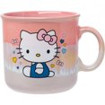 thumbnail image 1 of Hello Kitty Pastel Drips Jumbo 20 Ounce Ceramic Glaze Mug, 1 of 5