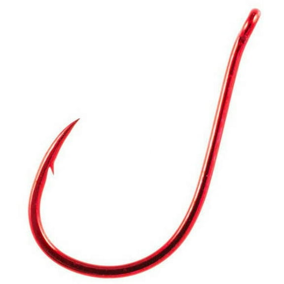 Owner Hooks Mosquito Hook (Base UPC 0005483192567) Color  Red Option #10