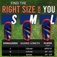 thumbnail image 6 of Vizari Slip-In Soccer Shin Guards for Adults and Youth | Lightweight Protective Shin Pads for Men and Women - ROYAL/WHITE, M, 6 of 9