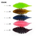 thumbnail image 5 of Fankenuo Floating Worm Soft Bait - 5pcs/Pack for Bass Fishing Color B One to five bags, 5 of 9