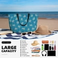 thumbnail image 5 of Wukai Sea Turtle Print Zipper Bag,large Beach Tote Bag,Waterproof Sandproof Bag,Grocery and Picnic Tote Travel Bag, 5 of 5