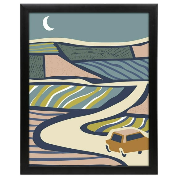 Hometrends Museum Poster Frame with Hook 18x24in Black