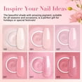 thumbnail image 2 of Set de uñas AZUREBEAUTY Pink Dip Powder, 6 colores, con kit de inicio, 2 of 7