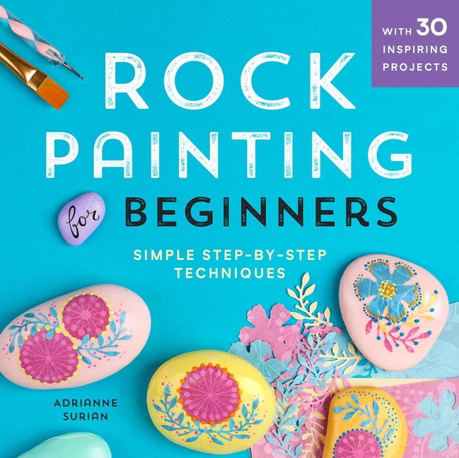 rock-painting-for-beginners-simple-step-by-step-techniques-paperback