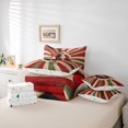 thumbnail image 6 of Manfei Cute Christmas Gingerbread Man 7 Pieces Full Size Bedding Sets,Western Xmas Festive Full Size Bed in a Bag,Xmas Reversible, 6 of 7