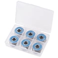 thumbnail image 1 of Uxcell Roulements à Billes ABEC7 pour Planche à Roulettes Patins à Roues Alignées 12 Pcs Bleu ABEC-7, 1 of 5