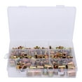 thumbnail image 1 of Metric Rivet Nut Kit,180Pcs Flat Heads Rivet Steel Rivnut Insert Nut Proven Performance, 1 of 14
