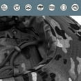 thumbnail image 3 of BLEEUS Men Camo Fishing Hat Foldable Casual Balaclava Sun Hat Breathable Bucket Hat Camping Supplies, 3 of 10