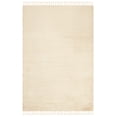 thumbnail image 2 of SAFAVIEH Casablanca Cennetig Solid Plush Wool Area Rug, Beige, 4' x 6', 2 of 8