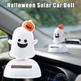 thumbnail image 3 of Halloween Solar Dancing Toy, Halloween Solar Shaking Head Dancer Ghost Car Decoration, Cute Ghost Figurine Car Dashboard Dancing Decorations, Halloween Solar Gifts, 3 of 8