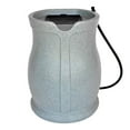 thumbnail image 1 of FCMP Outdoor Catalina 45 Gallon Rain Catcher Barrel w/ Hose, Light Granite, 1 of 10