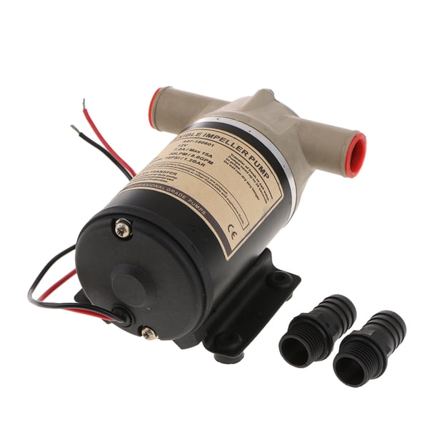 Bomba de Achique Centrífuga autocebante Sunnimix 12V 8 GPM