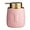 Pink, variant on ABPETE Unique Modern Soap Dispenser, Face-Shaped Ceramic Bottle with Rust Proof Gold Matte Pump, Decorative Lotion Dispenser for Bathroom or Kitchen (Black)