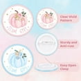 thumbnail image 3 of 50Pcs Fall Pumpkin Gender Reveal Button Pins Team Girl Boy Buttons Pink Blue Button Badges for Autumn Thanksgiving Baby Shower Party Favors Game Supplies$$Home Decor, Kitchen, & Other, 3 of 7