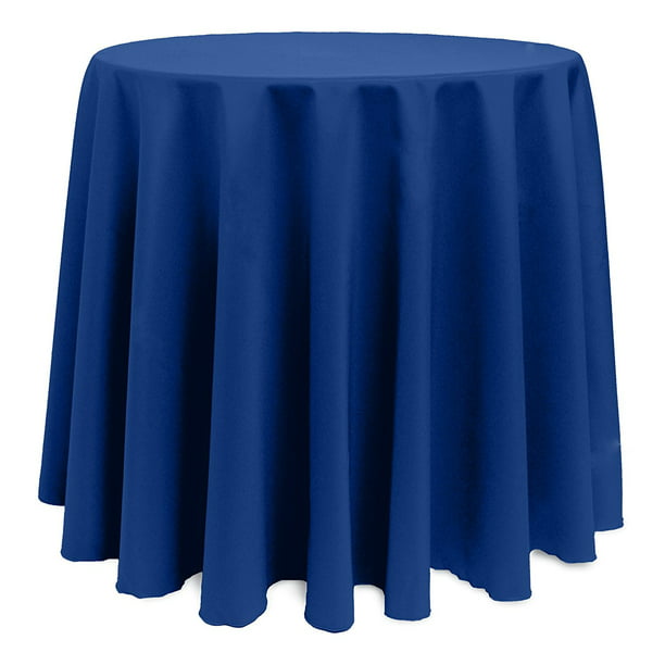 90 Inch Round Polyester Linen, Table Runner For 60 Inch Round