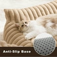 thumbnail image 5 of Sanmadrola Cute Cat Bed for Indoor Cats, Couch Bed with Removable Washable,Premium Soft Corduroy Fleece Pet Bed for Small Dog & Cat,Khaki, 5 of 10