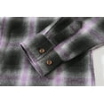 thumbnail image 5 of SSLR Flannel Shirts for Men, Long Sleeve Button Down Shirt Lightweight Plaid Brushed Casual, 5 of 8