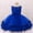 Blue, variant on Girl Dress Floral Birthday Dress Baby Easter Dresses for Girls 0-3 Months