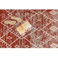 thumbnail image 6 of Ambient Rugs Trellis Pattern Rug - 5 ft. x 8 ft., Rust, Bohemian Rug with Transitional Design, 6 of 9