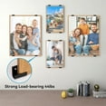 thumbnail image 4 of 4x Stainless Steel Flat Hooks Hanger Tile Billboard Display Board Holder, 4 of 5