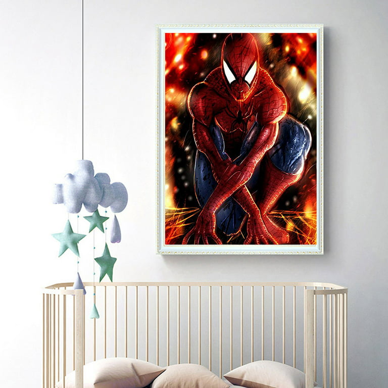5D Diamond Painting for Adults and Kids, Spiderman Diamond Art