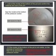 thumbnail image 4 of Pressure Cooker Sealing, Silicone O Replacement Accessory, Suitable for Aluminum Alloy Pressure Cooker (22cm), 4 of 8