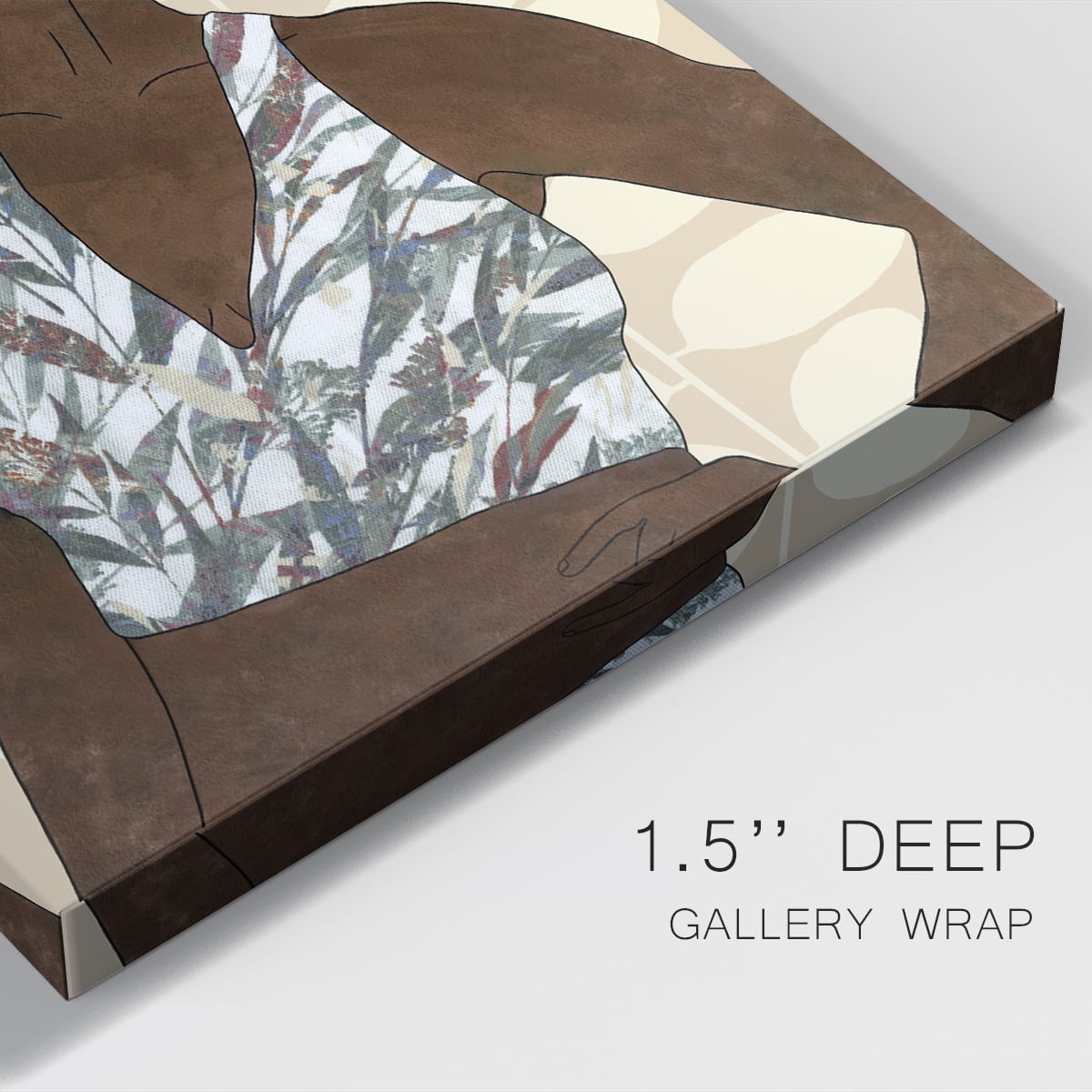 Ethnic Beauty I Premium Gallery Wrapped Canvas - Ready to Hang