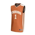 thumbnail image 2 of Unisex GameDay Greats #1 Texas Orange Texas Longhorns Lightweight Basketball Fashion Jersey, 2 of 4