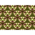 thumbnail image 1 of Ahgly Company Machine Washable Indoor Rectangle Transitional Metallic Gold Area Rugs, 4' x 6', 1 of 7