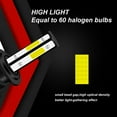 thumbnail image 4 of H7 LED Headlight Bulb, 3800LM 6000K Cool White 200% Brighter, Fog Lights Halogen Replacement Bulb, Pack of 2, 4 of 9