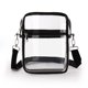 thumbnail image 1 of Bolso bandolera transparente de PVC transparente para mujer, bolso de gelatina Joker, bolso cuadrado pequeño impermeable sencillo, 1 of 6