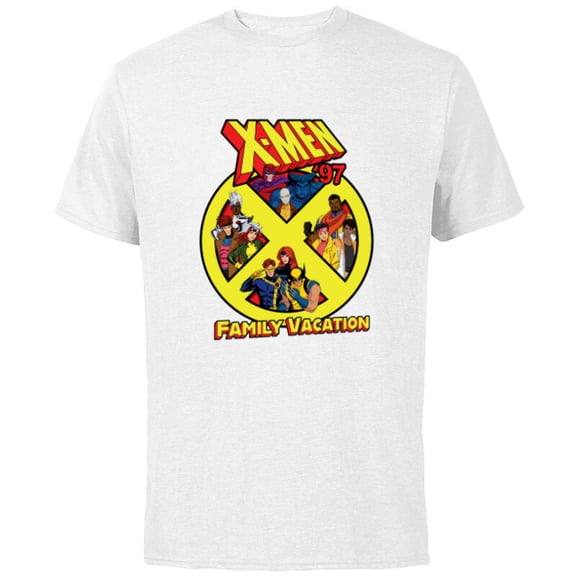 Marvel Super Heroes X-Men ’97 Trip Matching Family Vacation - Short Sleeve Cotton T-Shirt for Adults - Customized-White