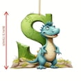 thumbnail image 1 of Winter Savings! Generics Christmas Acrylic 26 Letter Dinosaur Pendant，, 1 of 1