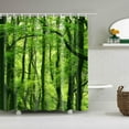 thumbnail image 1 of XZNGL Fabric Shower Curtains for Bathroom Various Patterns Shower Shower Curtain Bathroom Shower Curtain Digital Printing Polyester Shower Curtain Metal Shower Curtain Rings, 1 of 3