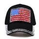 thumbnail image 1 of USA Bling Gorra de béisbol Sparkle Bandera Americana Sombrero para Hombres Mujeres Hip Hop Gorras Negro oso de fresa Electrónica, 1 of 5