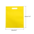 thumbnail image 2 of Unique Bargains Non-Woven Tote Bags Reusable Goodie Treat Gift Bags for Shopping Party Yellow, 2 of 5