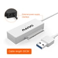 thumbnail image 4 of Maiwo USB a SATA HDD Adaptador Cable Inicio Oficina Velocidad rápida 2.5 pulgadas Convertidor de disco duro ABS LOARANDO PLÁSTICO ACCESORIOS PORTÁTIL seitruly EL005910-02B, 4 of 7
