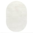 thumbnail image 2 of JONATHAN Y SUPERSOFT 3 x 5 Oval Area Rug, Haze - Ivory, SEU100T-3OV, 2 of 4