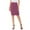 Purple, variant on Aofany Women's Knee-length Skirt High Waist Stretch Pull On Casual Office Soft Pencil Midi Skirt